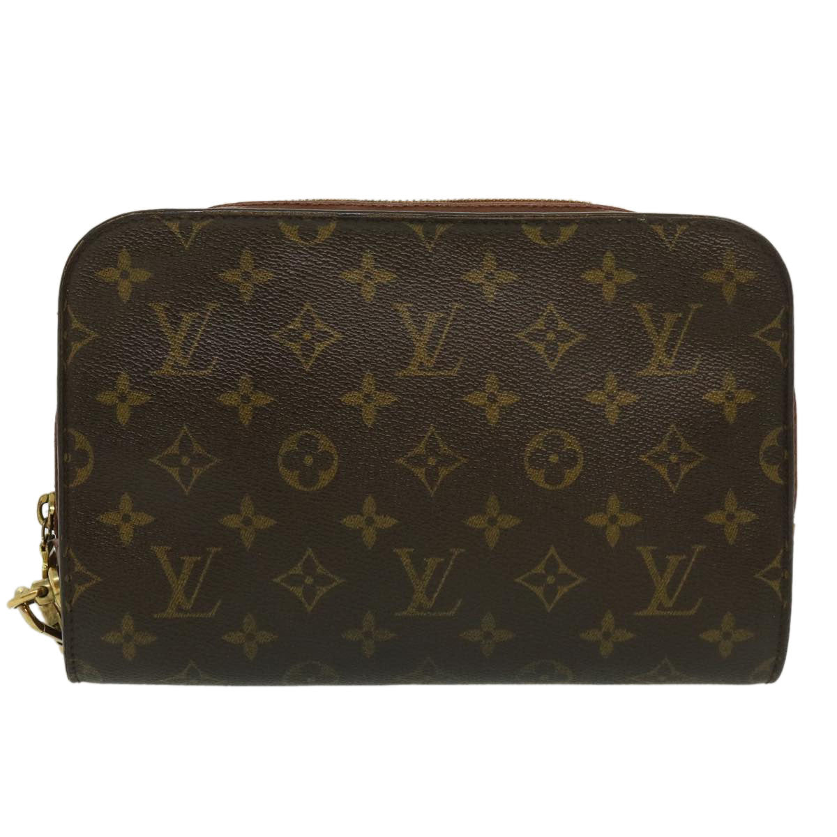 LOUIS VUITTON Monogram Orsay Clutch Bag M51790 LV Auth 29958