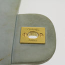 CHANEL Classic Matelasse 25 Double Chain Flap Shoulder Bag Lamb Skin Auth 29961A-18