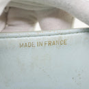 CHANEL Classic Matelasse 25 Double Chain Flap Shoulder Bag Lamb Skin Auth 29961A-21