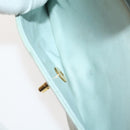 CHANEL Classic Matelasse 25 Double Chain Flap Shoulder Bag Lamb Skin Auth 29961A-25