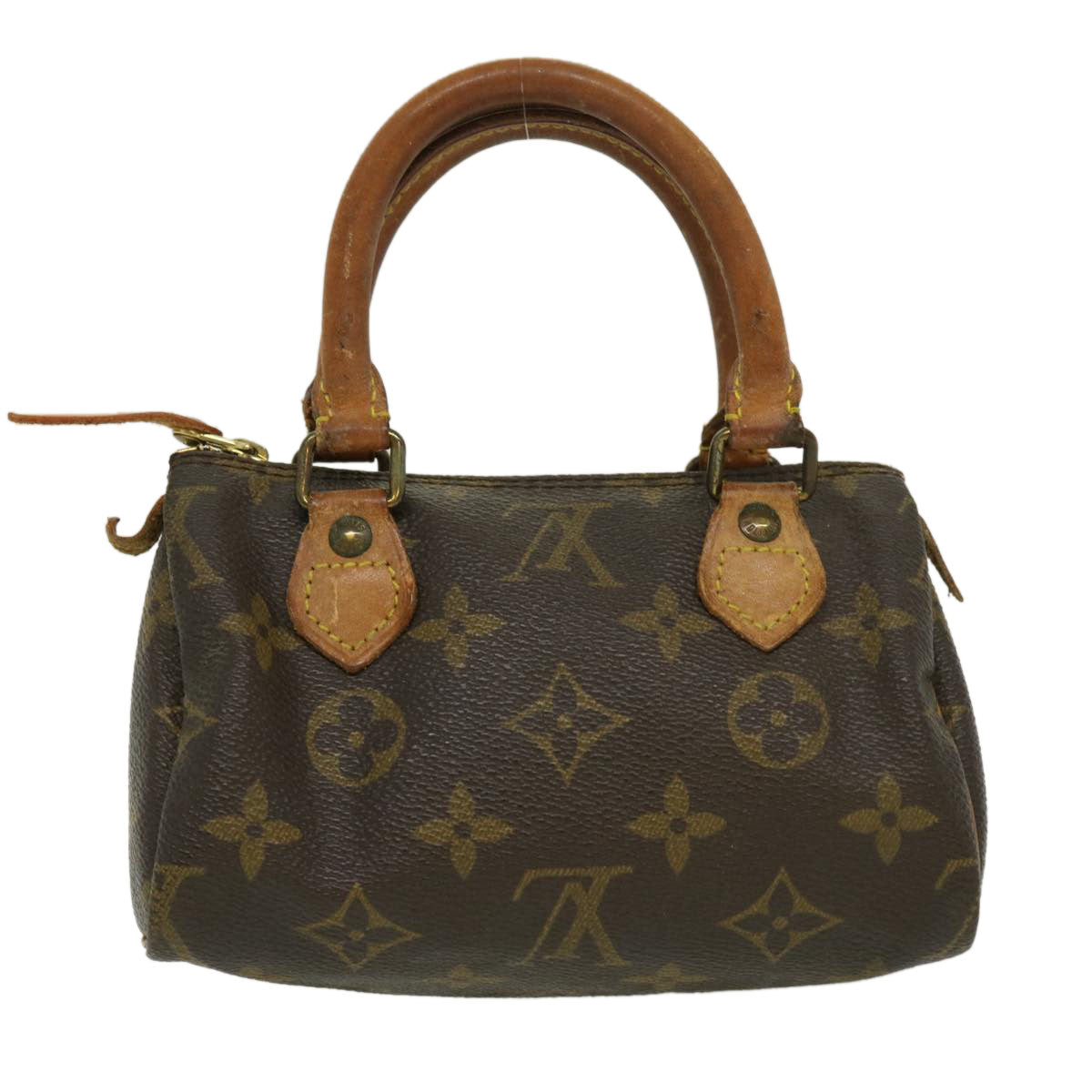 LOUIS VUITTON Monogram Mini Speedy Hand Bag Vintage M41534 LV Auth 29963