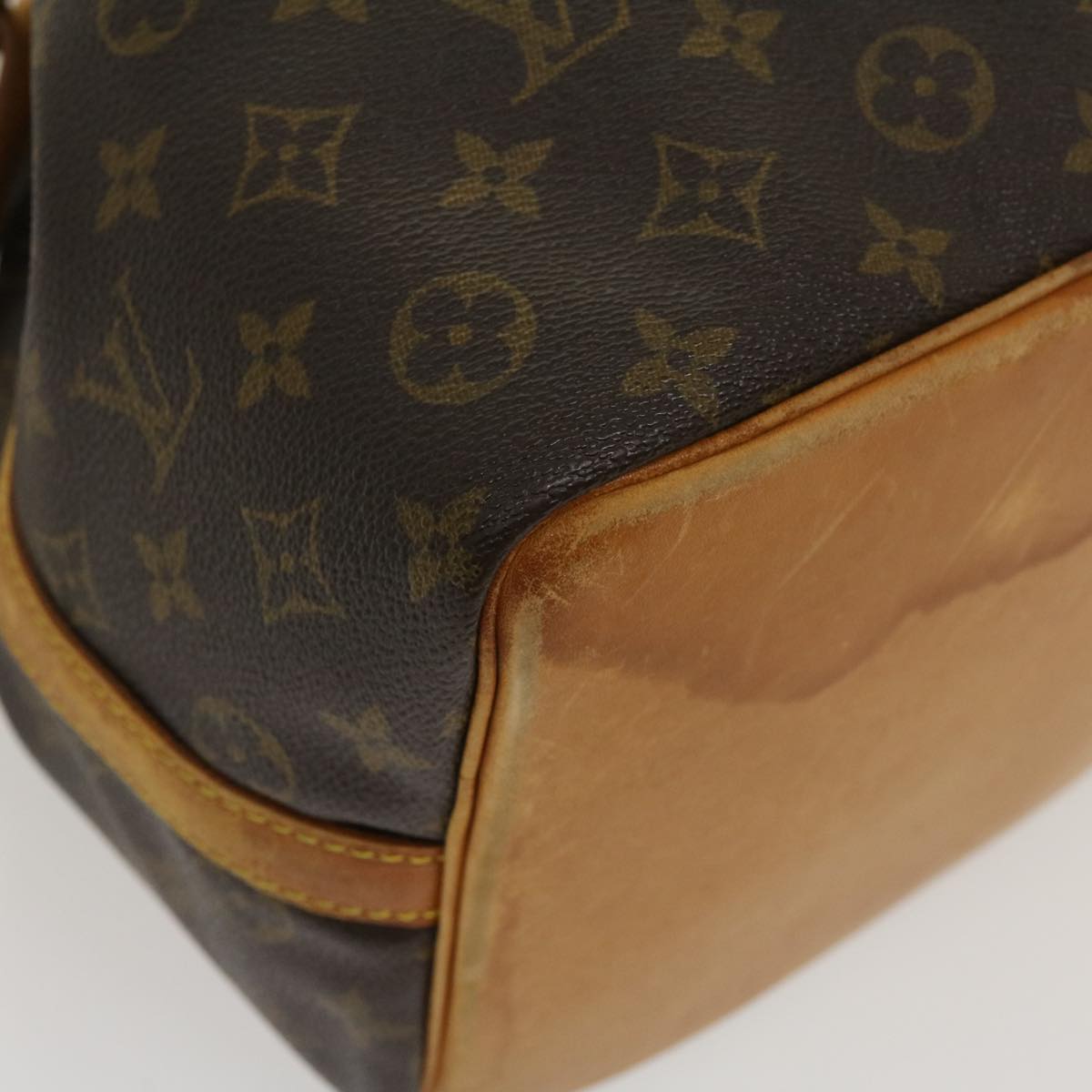 LOUIS VUITTON Monogram Petit Noe Shoulder Bag M42226 LV Auth 29985