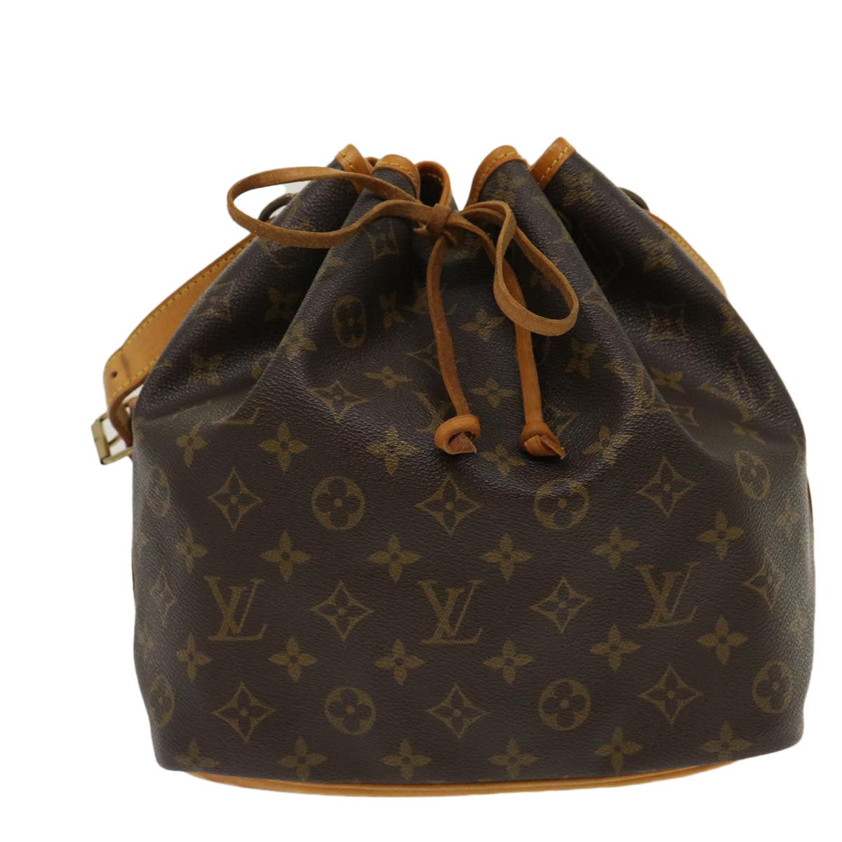 LOUIS VUITTON Monogram Petit Noe Shoulder Bag M42226 LV Auth 29985