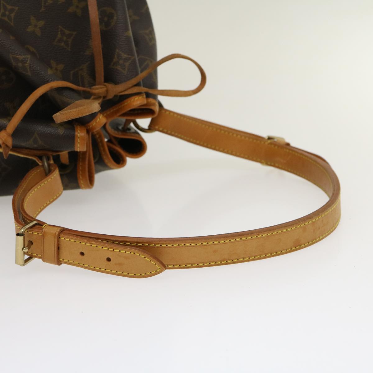 LOUIS VUITTON Monogram Petit Noe Shoulder Bag M42226 LV Auth 29985