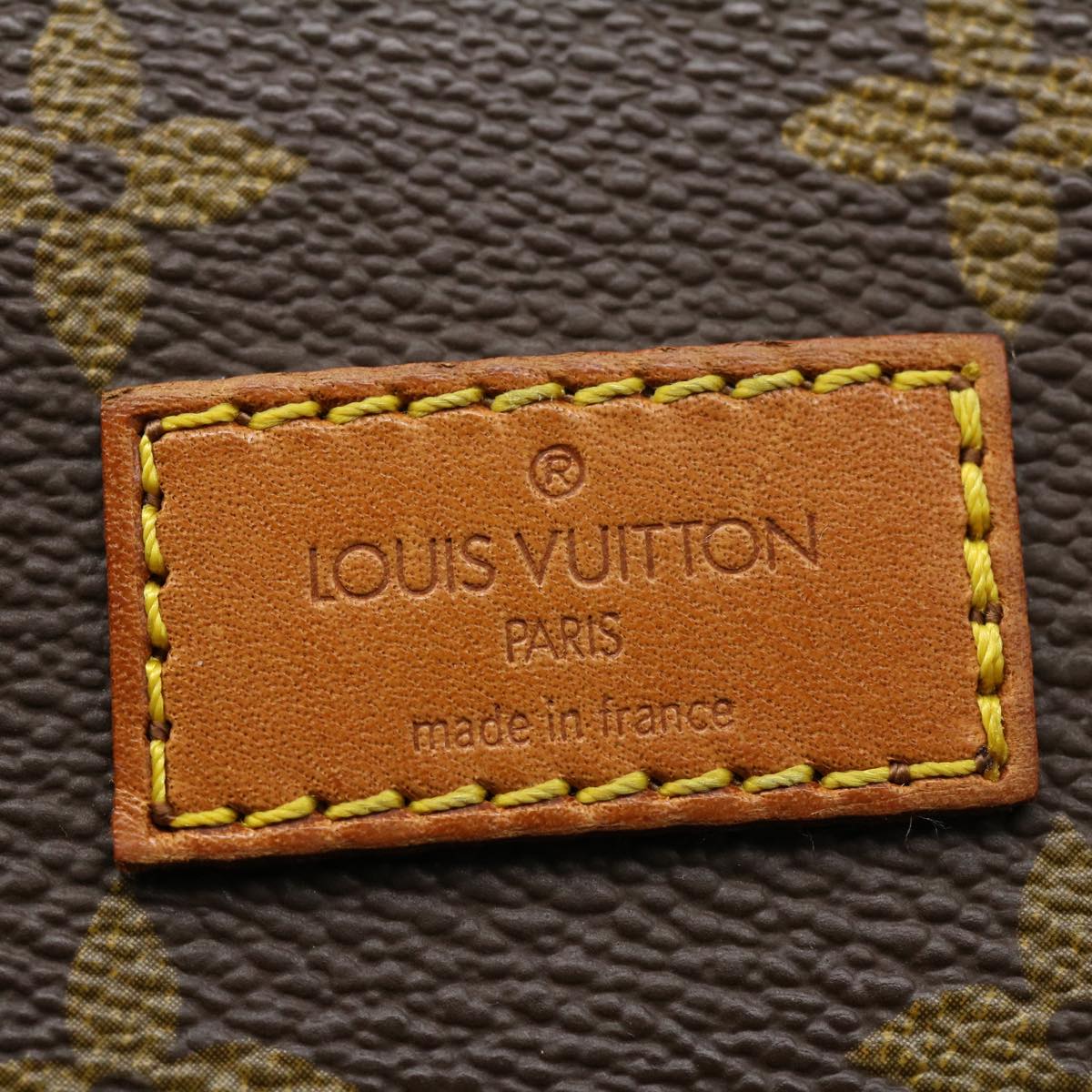 LOUIS VUITTON Monogram Saumur 30 Shoulder Bag M42256 LV Auth 30003