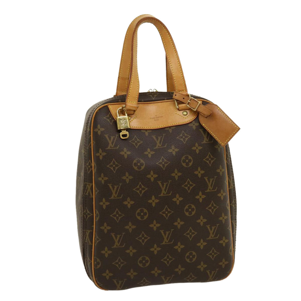 LOUIS VUITTON Monogram Excursion Hand Bag M41450 LV Auth 30004