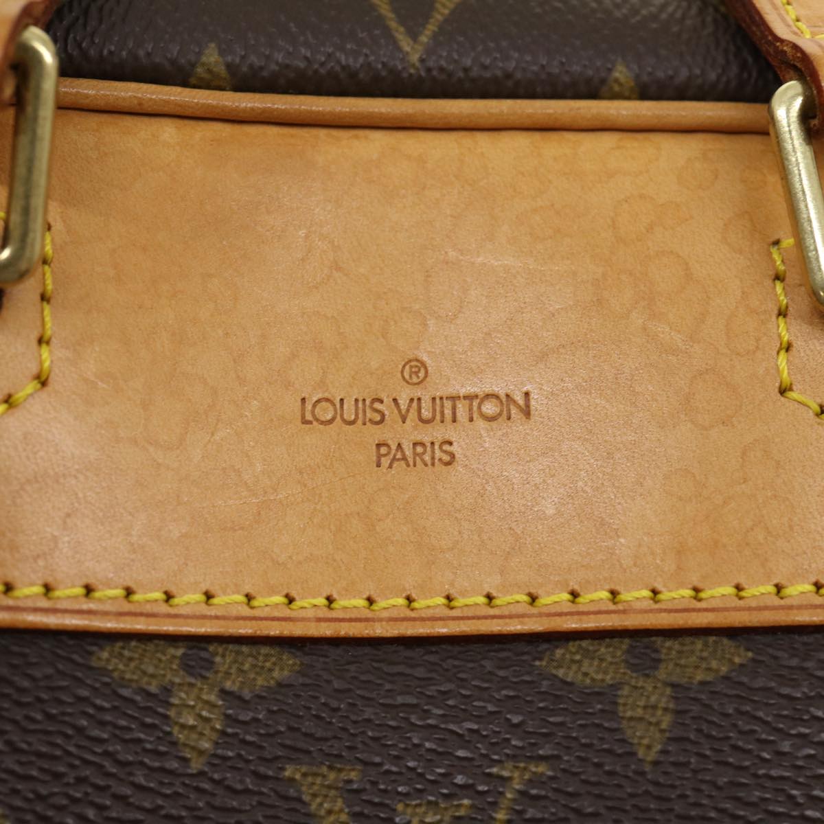 LOUIS VUITTON Monogram Excursion Hand Bag M41450 LV Auth 30004