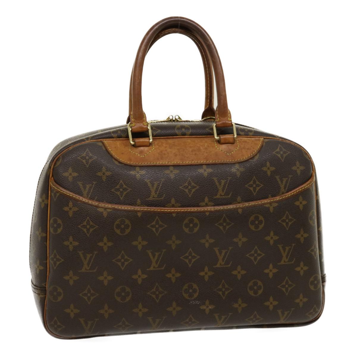 LOUIS VUITTON Monogram Deauville Hand Bag M47270 LV Auth 30005