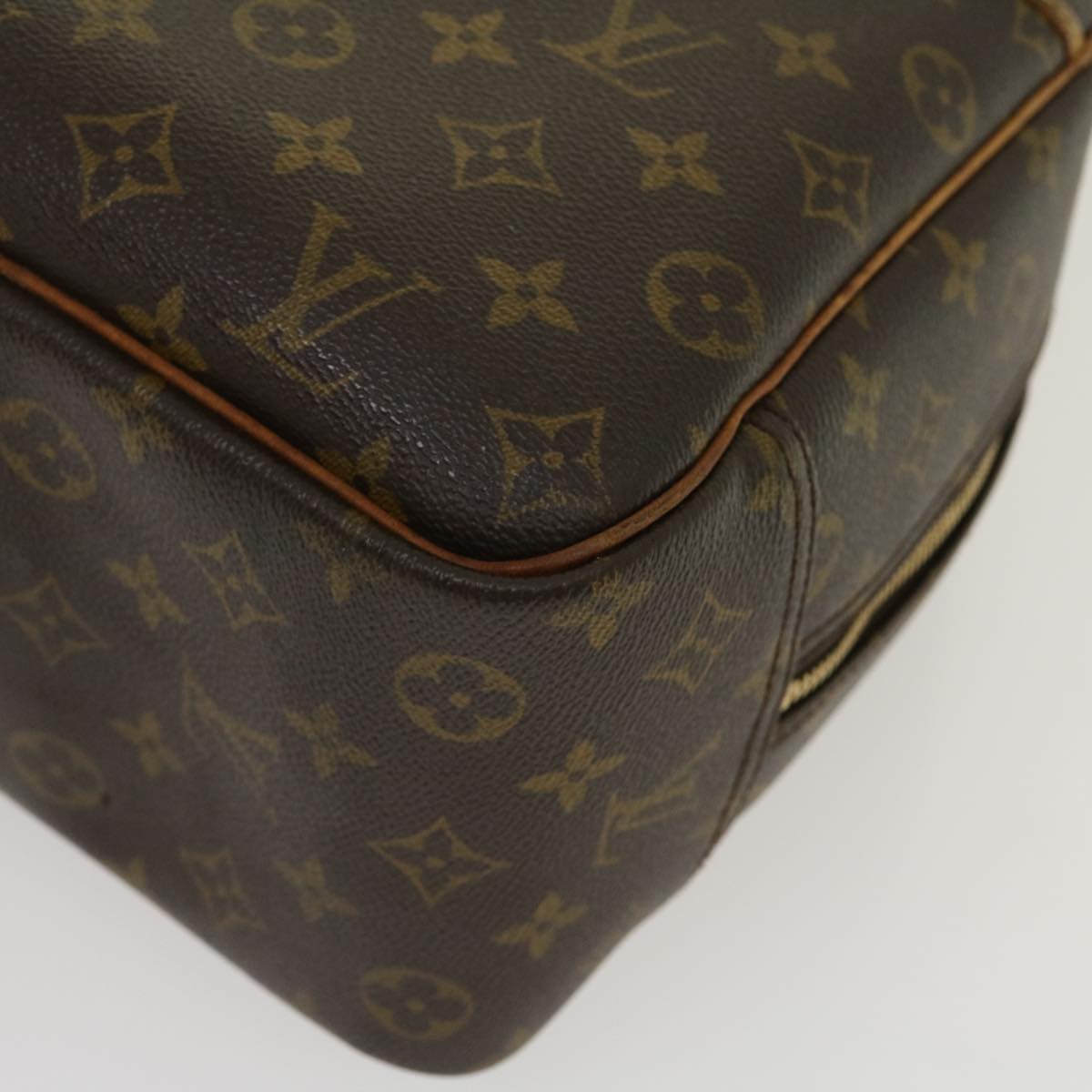 LOUIS VUITTON Monogram Deauville Hand Bag M47270 LV Auth 30005