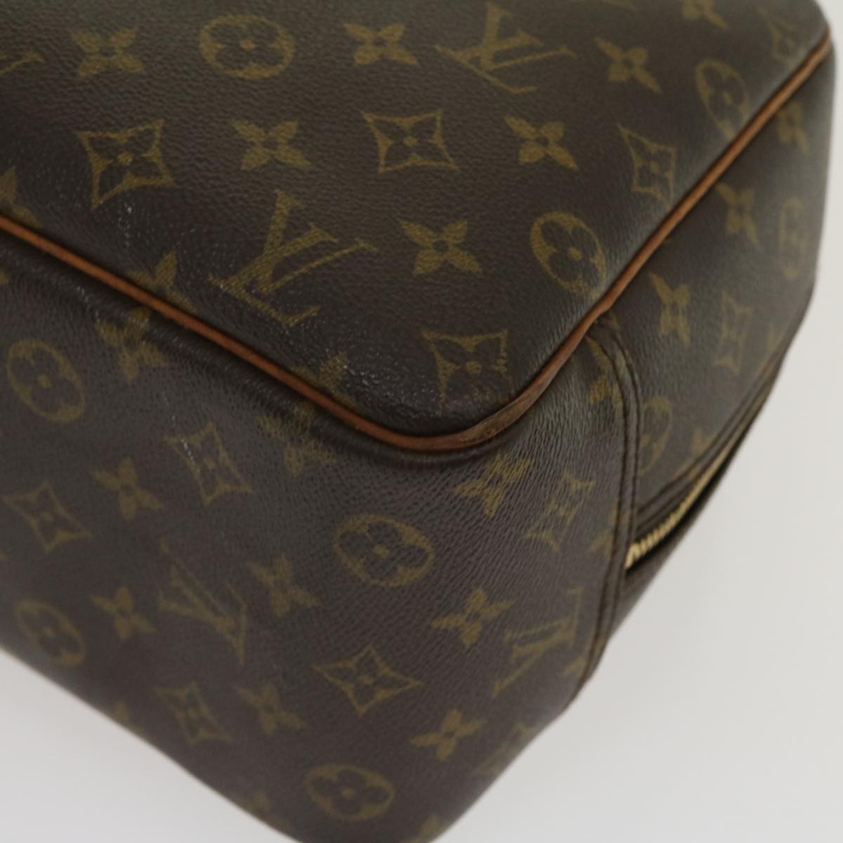 LOUIS VUITTON Monogram Deauville Hand Bag M47270 LV Auth 30005