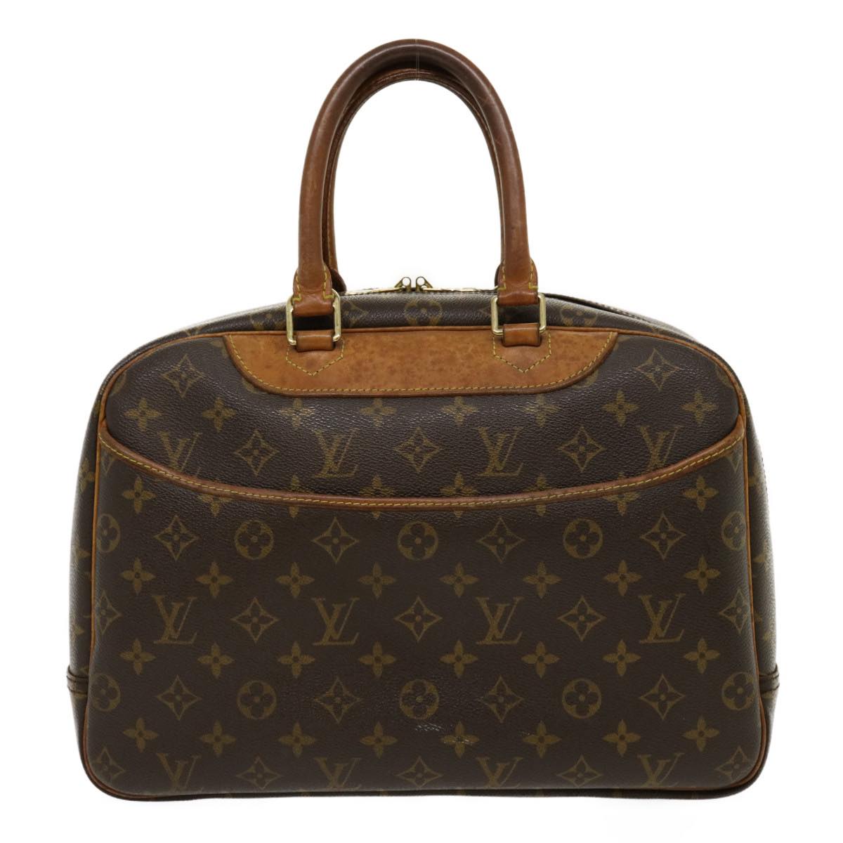 LOUIS VUITTON Monogram Deauville Hand Bag M47270 LV Auth 30005