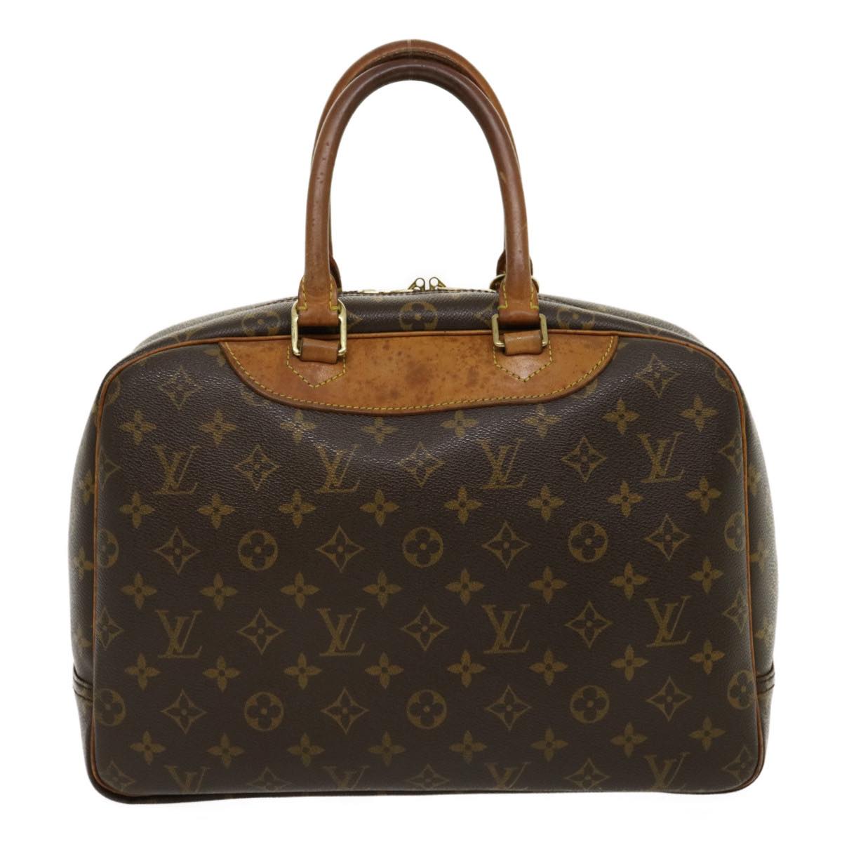 LOUIS VUITTON Monogram Deauville Hand Bag M47270 LV Auth 30005