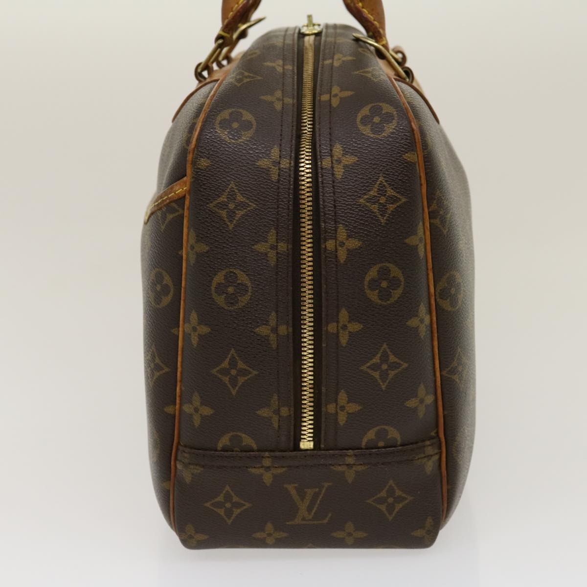 LOUIS VUITTON Monogram Deauville Hand Bag M47270 LV Auth 30005