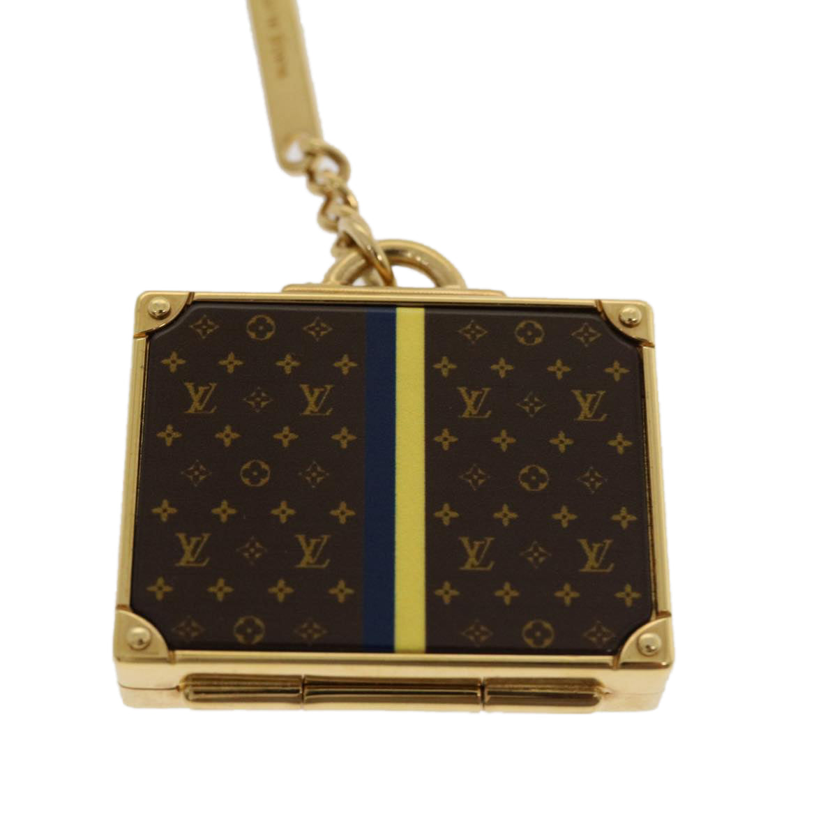 LOUIS VUITTON Monogram Arzel Trunk Key Holder M62229 LV Auth 30012A