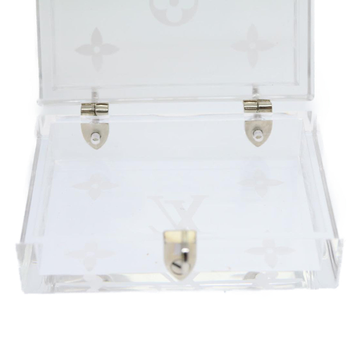 LOUIS VUITTON Monogram Dice object Clear LV Auth 30013A