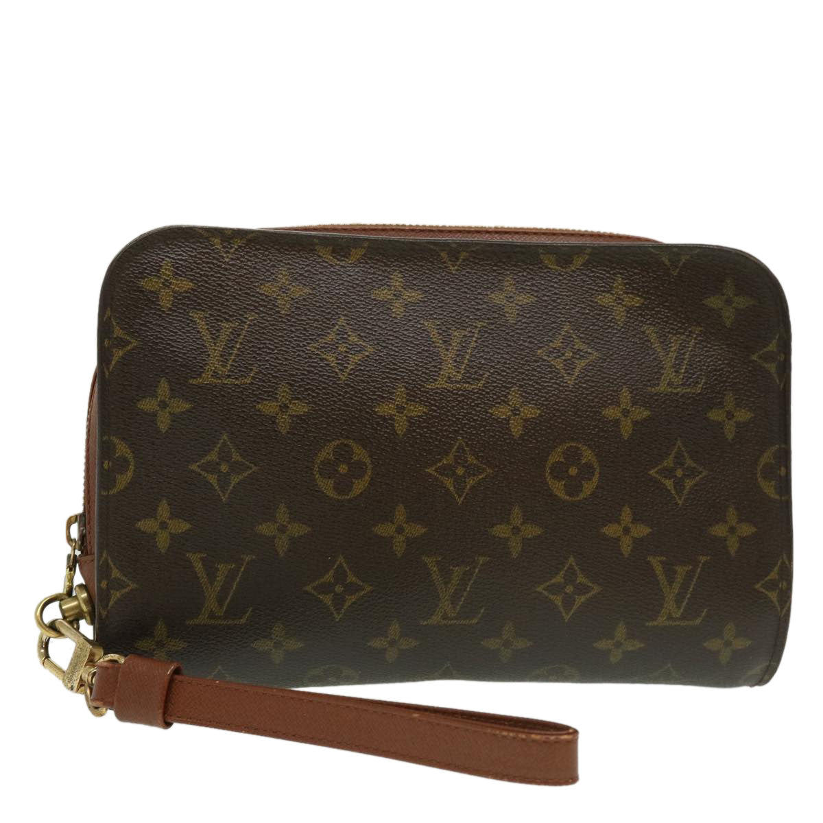 LOUIS VUITTON Monogram Orsay Clutch Bag M51790 LV Auth 30023