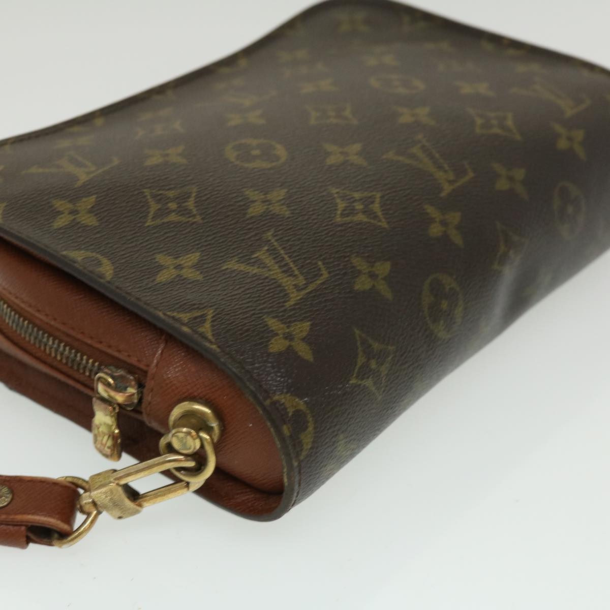 LOUIS VUITTON Monogram Orsay Clutch Bag M51790 LV Auth 30023