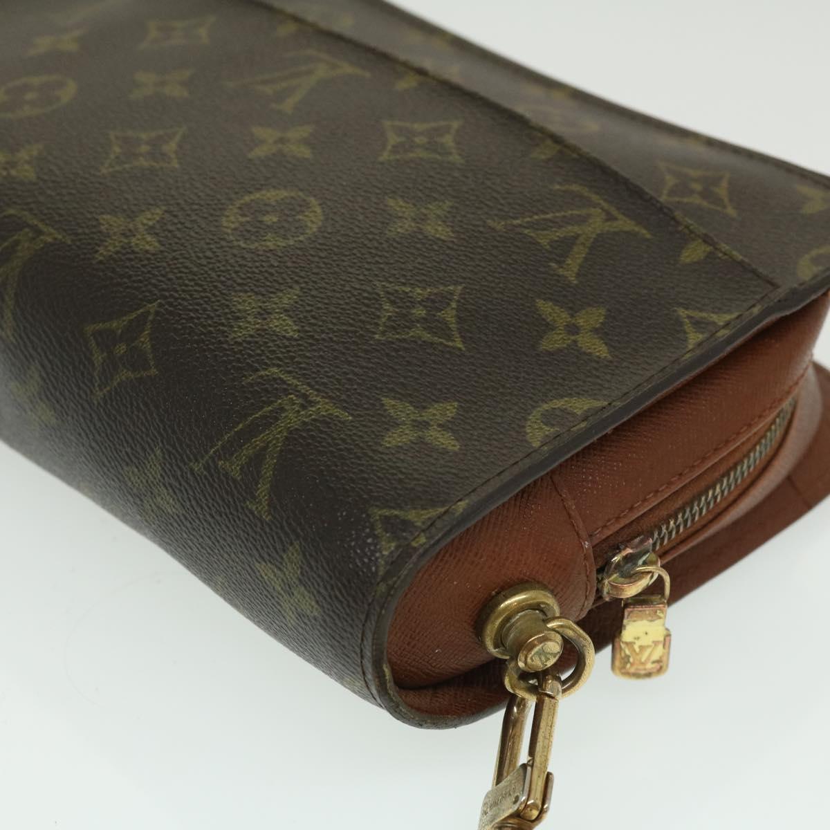 LOUIS VUITTON Monogram Orsay Clutch Bag M51790 LV Auth 30023