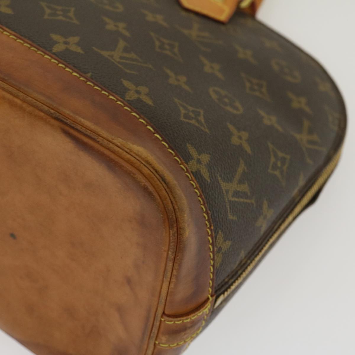 LOUIS VUITTON Monogram Alma Hand Bag M51130 LV Auth 30026