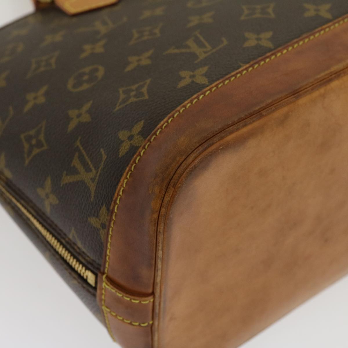 LOUIS VUITTON Monogram Alma Hand Bag M51130 LV Auth 30026