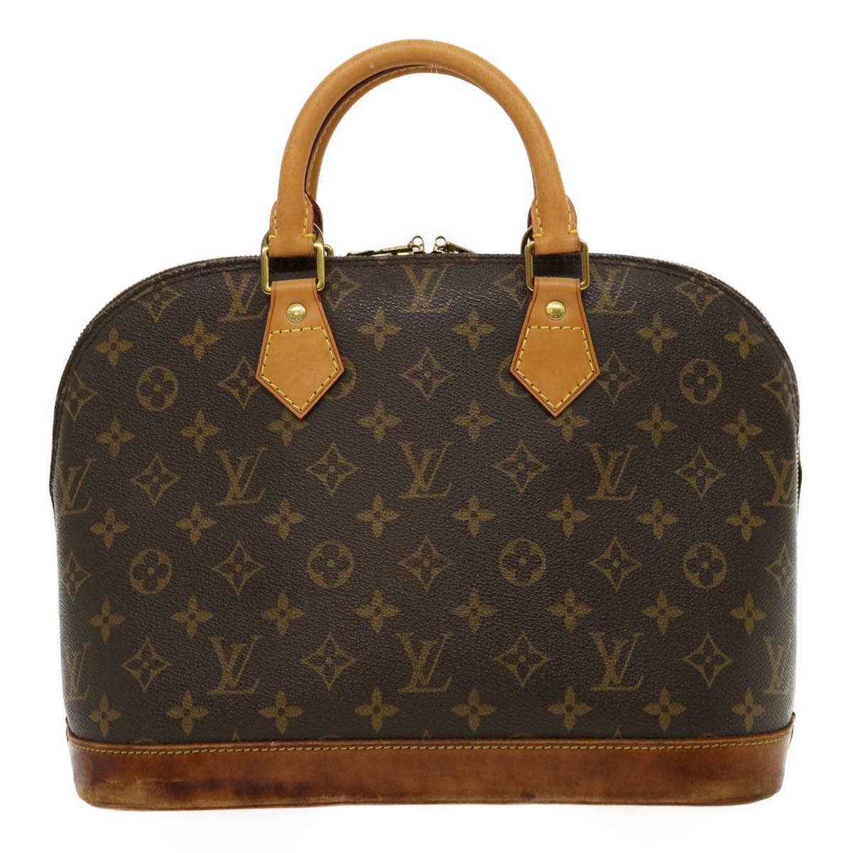 LOUIS VUITTON Monogram Alma Hand Bag M51130 LV Auth 30026