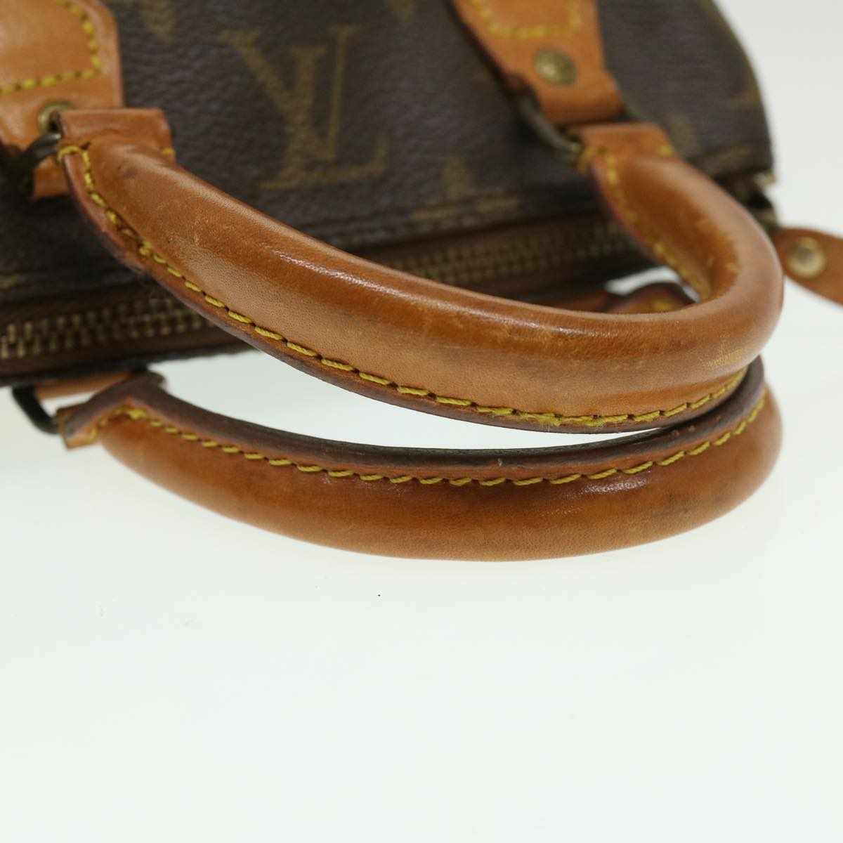 LOUIS VUITTON Monogram Mini Speedy Hand Bag Vintage M41534 LV Auth 30031