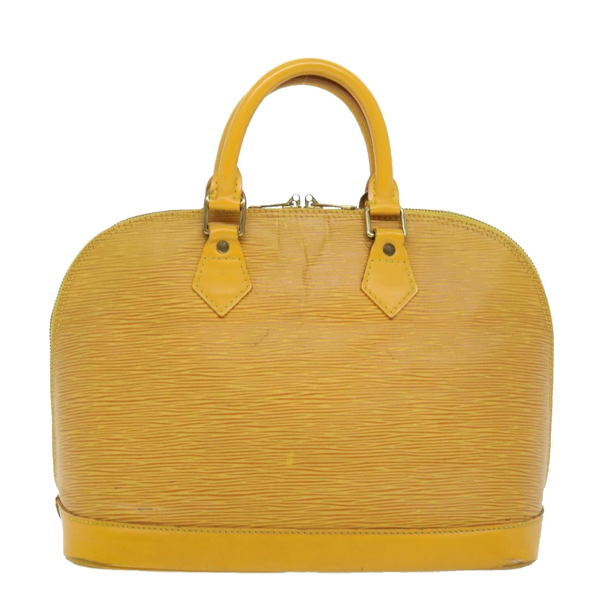 LOUIS VUITTON Epi Alma Hand Bag Yellow M52149 LV Auth 30067 - 0