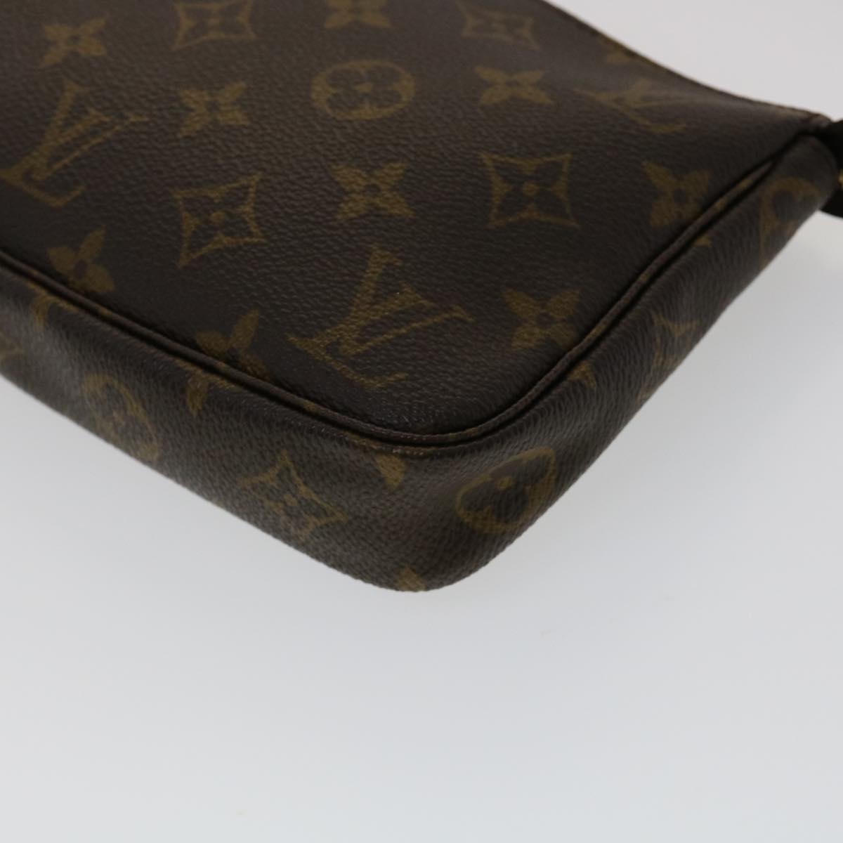 LOUIS VUITTON Monogram Pochette Accessoires Pouch M51980 LV Auth 30079