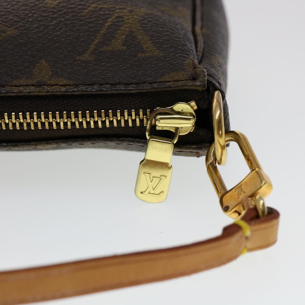 LOUIS VUITTON Monogram Pochette Accessoires Pouch M51980 LV Auth 30079