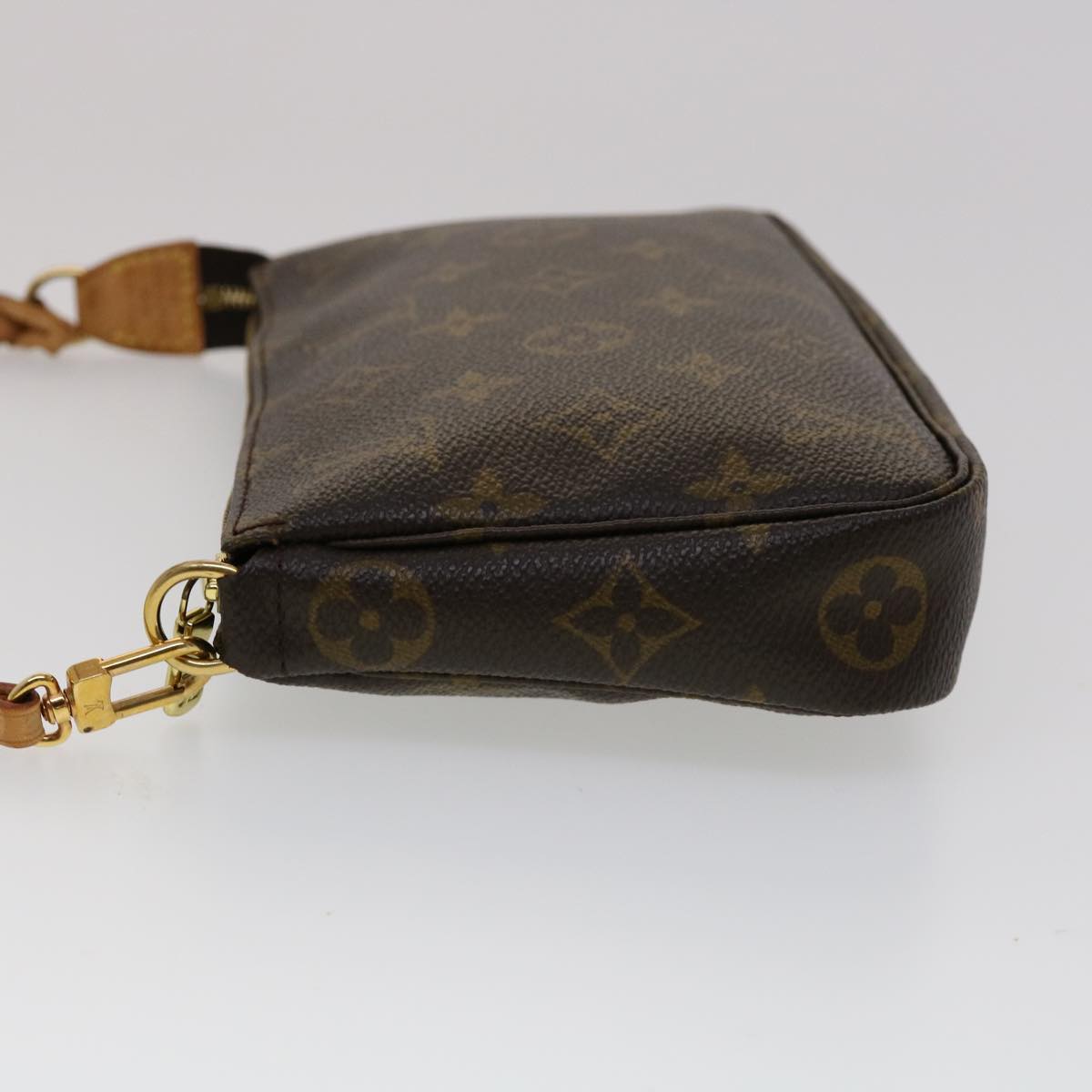 LOUIS VUITTON Monogram Pochette Accessoires Pouch M51980 LV Auth 30079