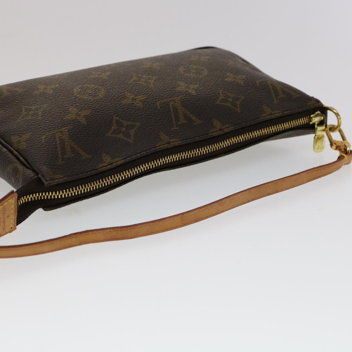 LOUIS VUITTON Monogram Pochette Accessoires Pouch M51980 LV Auth 30079