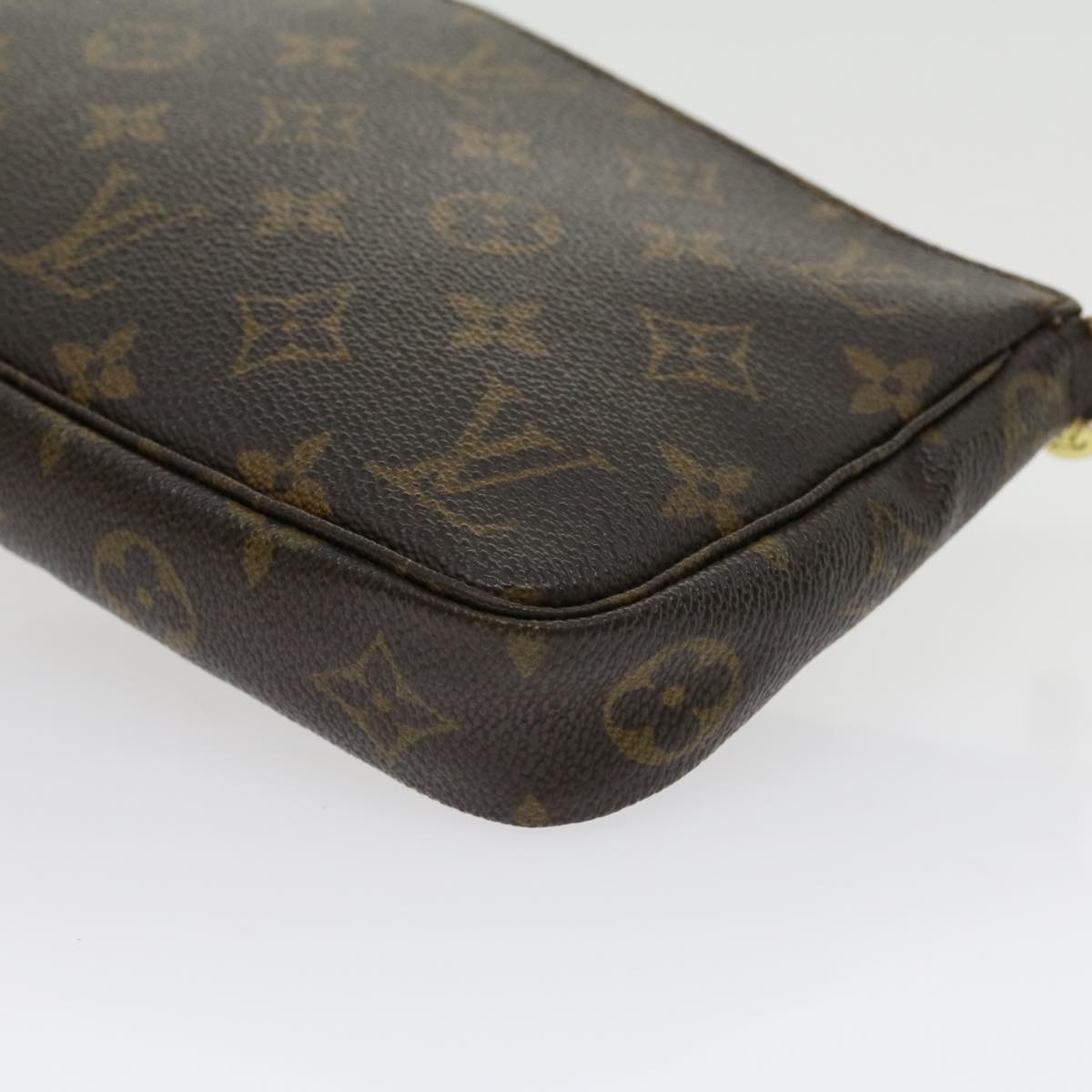 LOUIS VUITTON Monogram Pochette Accessoires Pouch M51980 LV Auth 30085