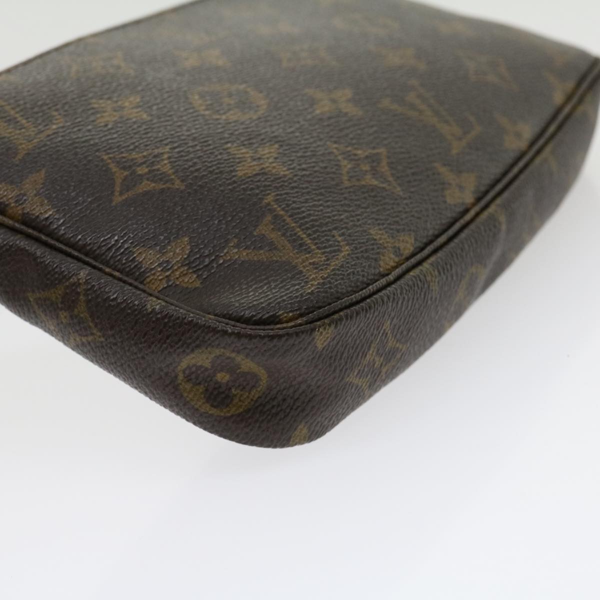 LOUIS VUITTON Monogram Pochette Accessoires Pouch M51980 LV Auth 30085