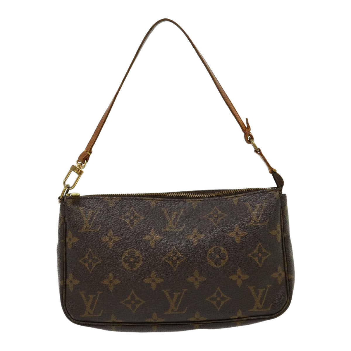 LOUIS VUITTON Monogram Pochette Accessoires Pouch M51980 LV Auth 30085