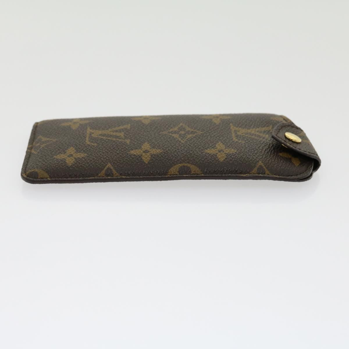 LOUIS VUITTON Monogram Etui Lunettes PM Glasses Case M66545 LV Auth 30086A