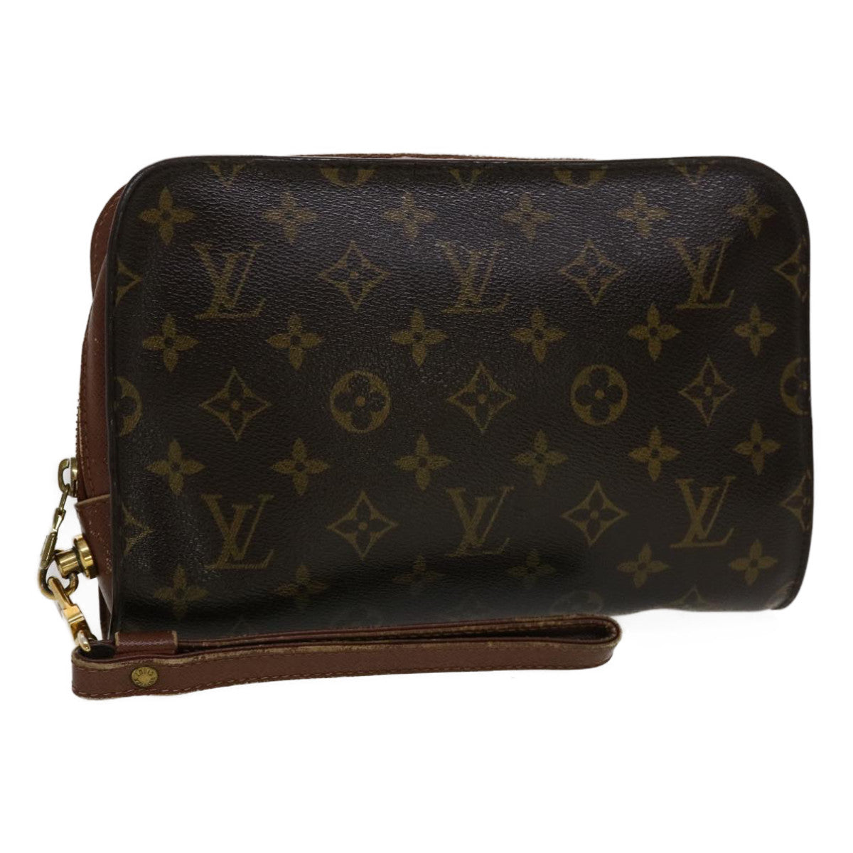 LOUIS VUITTON Monogram Orsay Clutch Bag M51790 LV Auth 30094