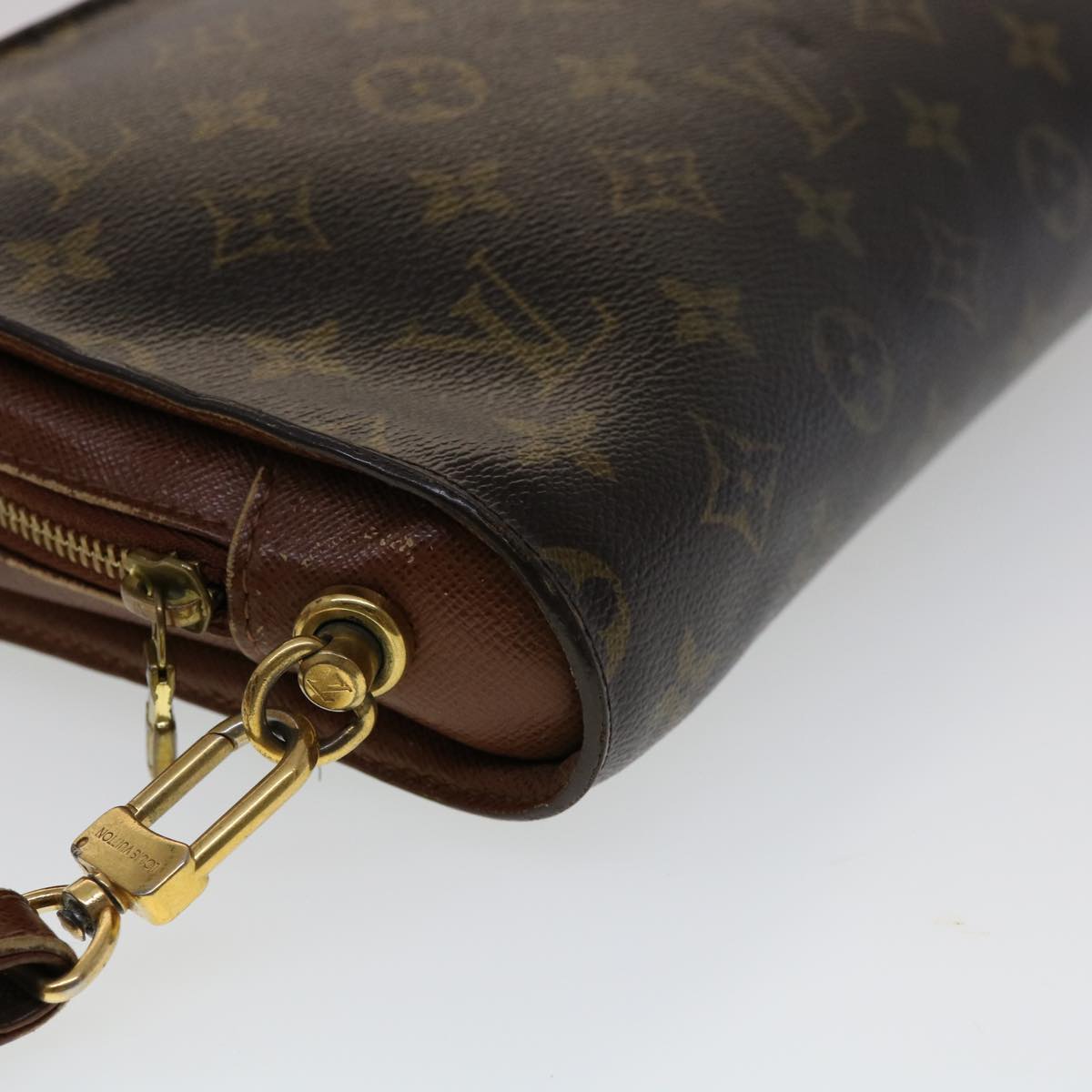 LOUIS VUITTON Monogram Orsay Clutch Bag M51790 LV Auth 30094