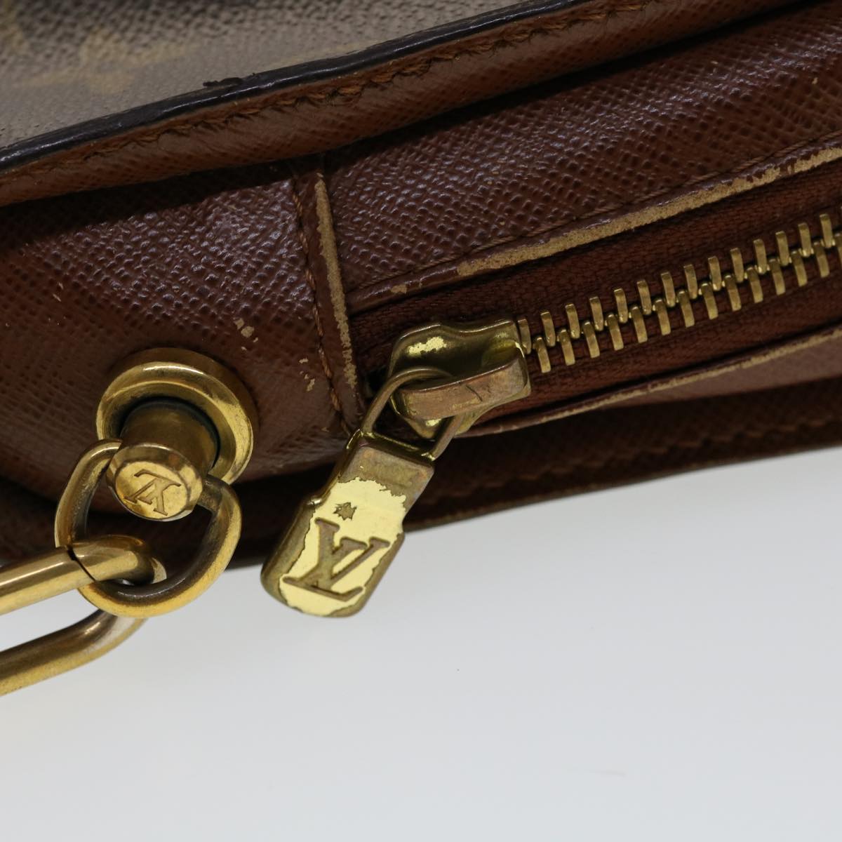 LOUIS VUITTON Monogram Orsay Clutch Bag M51790 LV Auth 30094