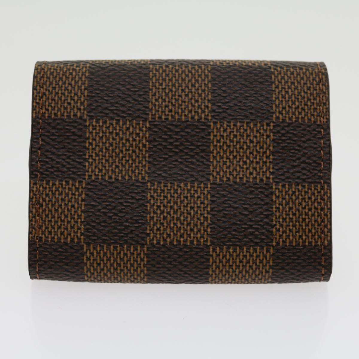 LOUIS VUITTON Damier Ebene Cuffs & Case set LV Auth 30113