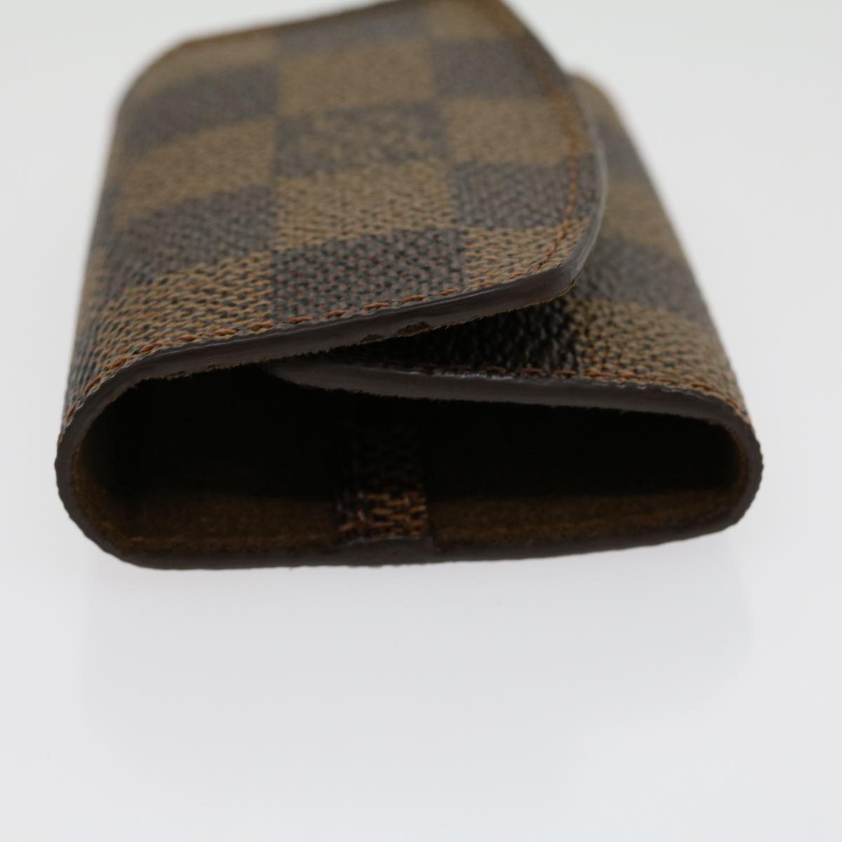 LOUIS VUITTON Damier Ebene Cuffs & Case set LV Auth 30113