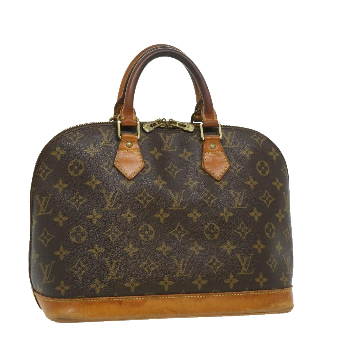 LOUIS VUITTON Monogram Alma Hand Bag M51130 LV Auth 30128