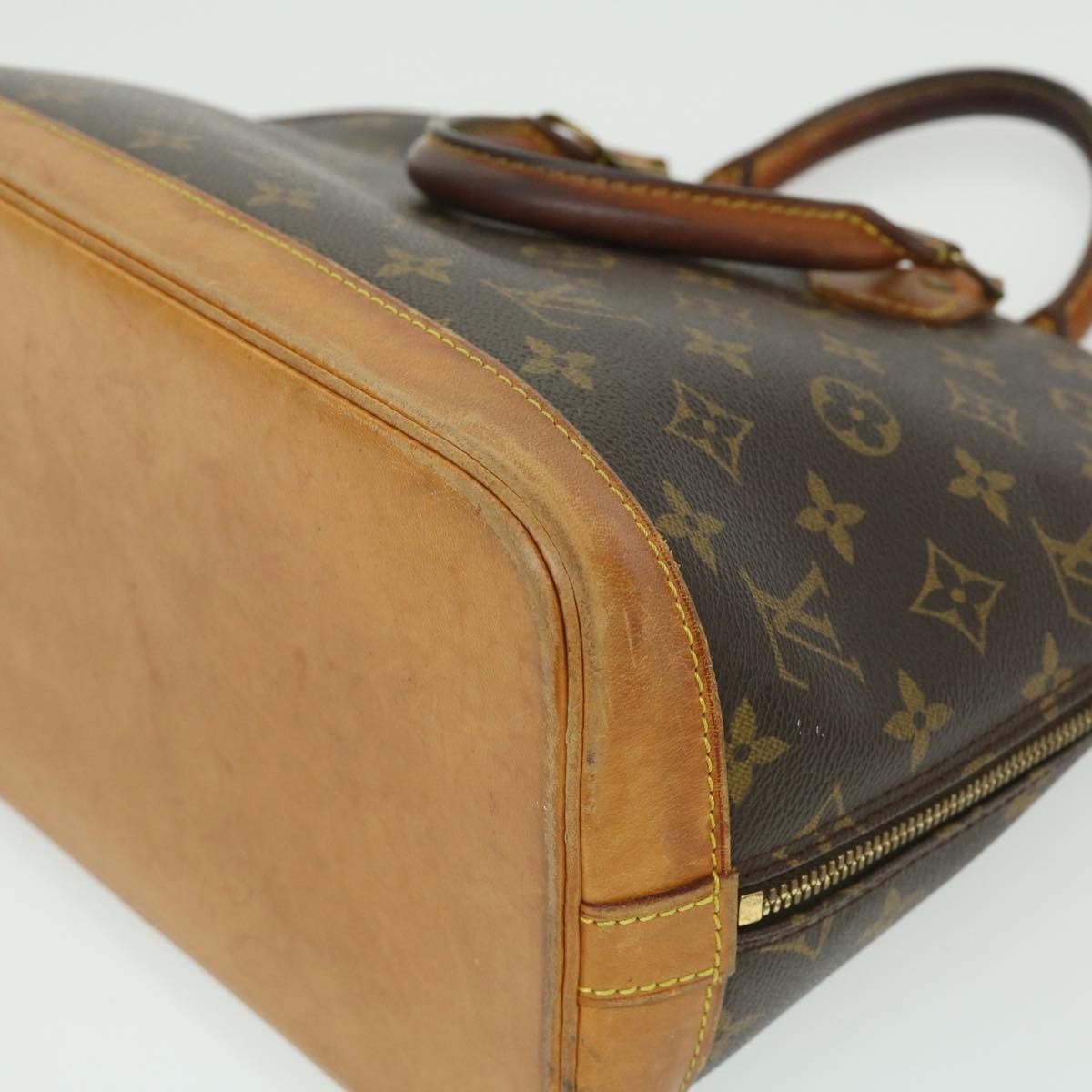 LOUIS VUITTON Monogram Alma Hand Bag M51130 LV Auth 30128