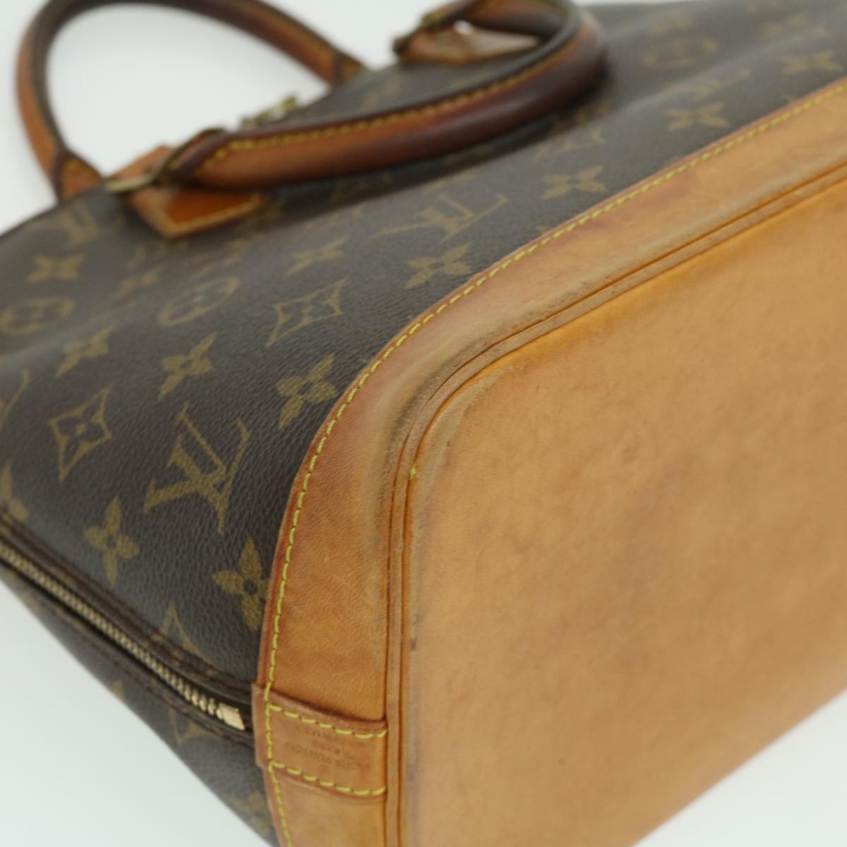 LOUIS VUITTON Monogram Alma Hand Bag M51130 LV Auth 30128