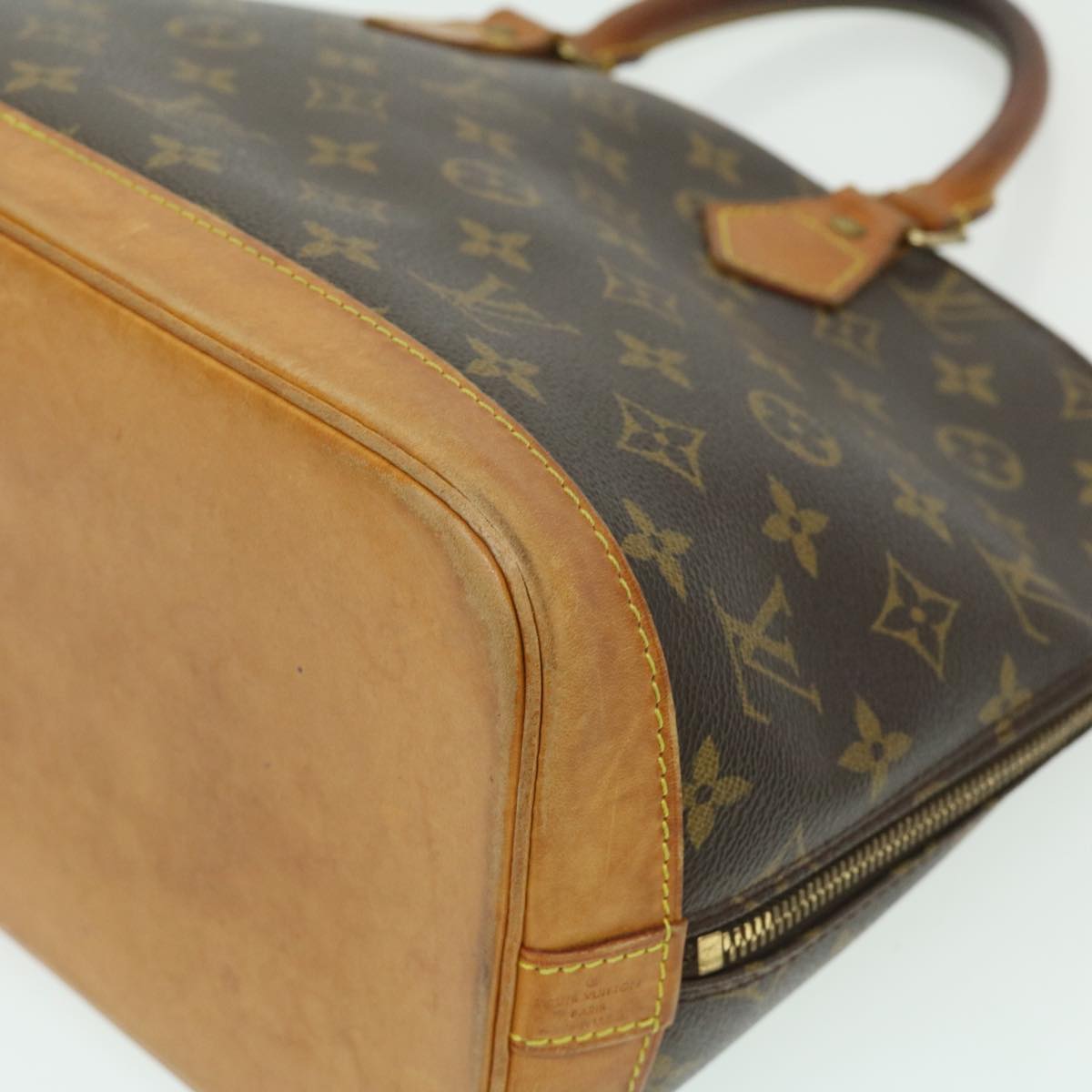 LOUIS VUITTON Monogram Alma Hand Bag M51130 LV Auth 30128