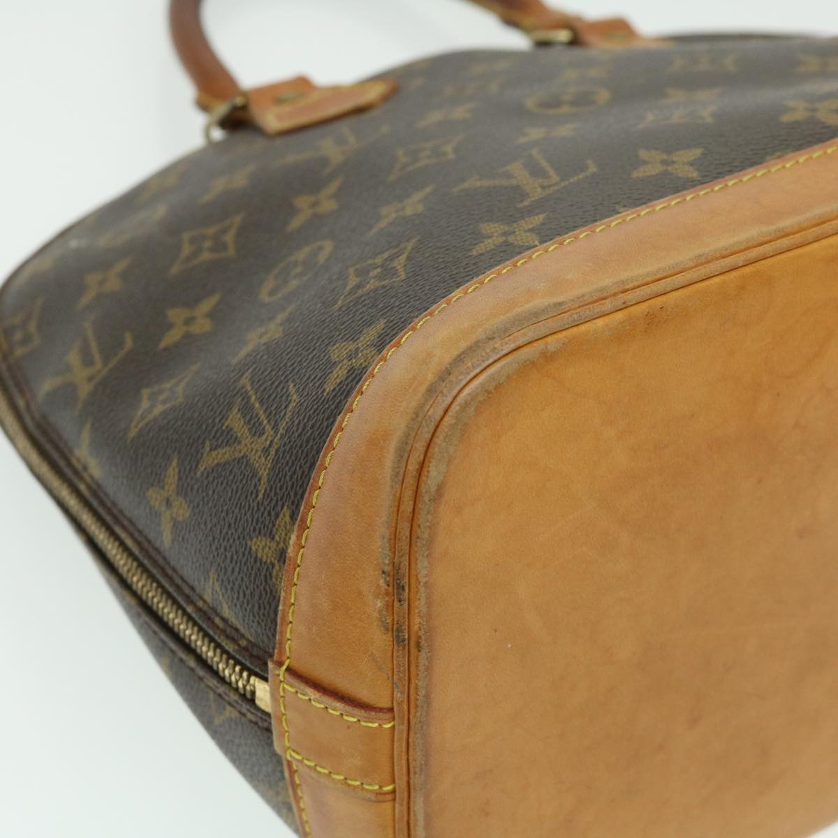 LOUIS VUITTON Monogram Alma Hand Bag M51130 LV Auth 30128