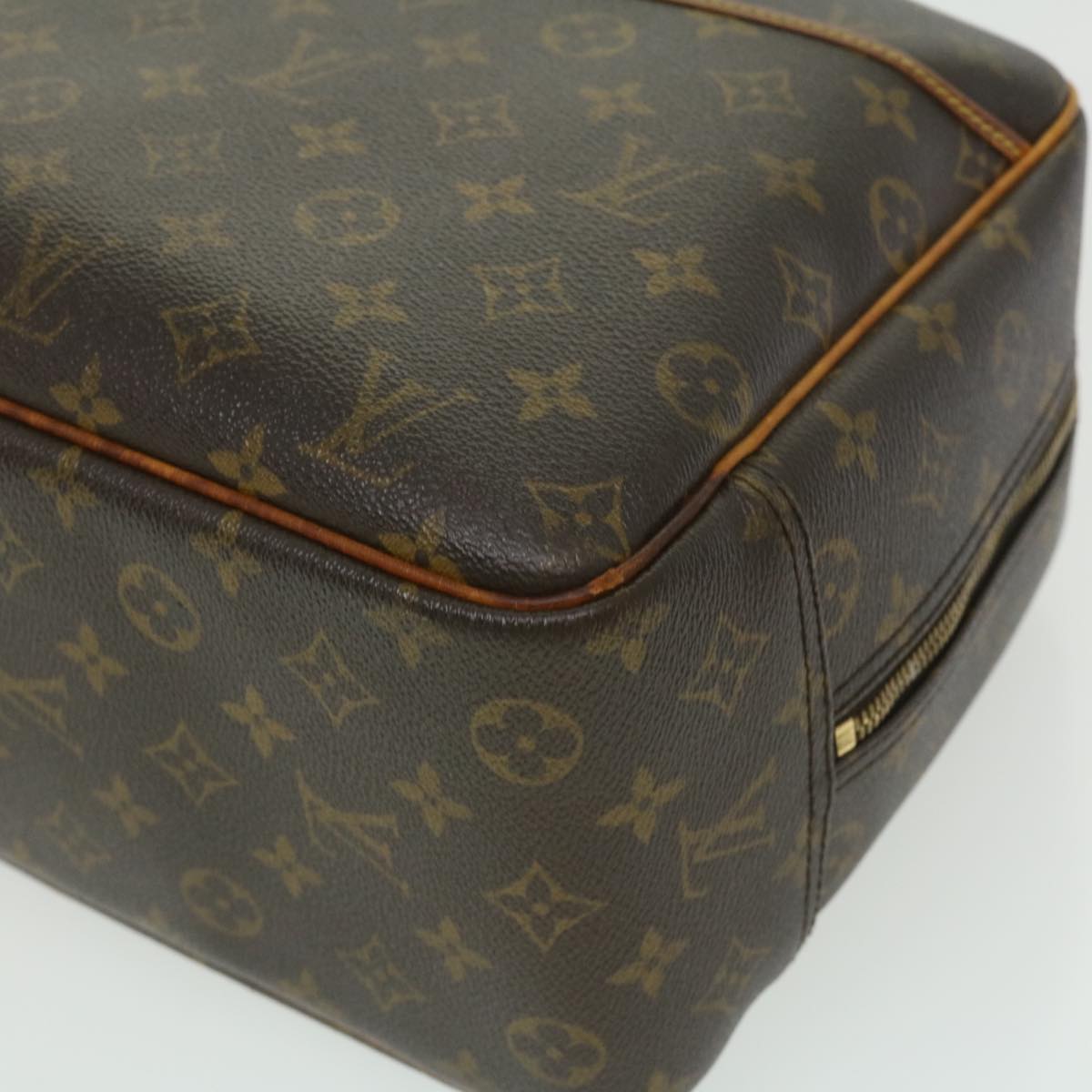 LOUIS VUITTON Monogram Deauville Hand Bag M47270 LV Auth 30132