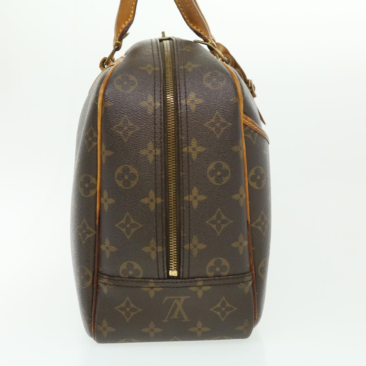 LOUIS VUITTON Monogram Deauville Hand Bag M47270 LV Auth 30132