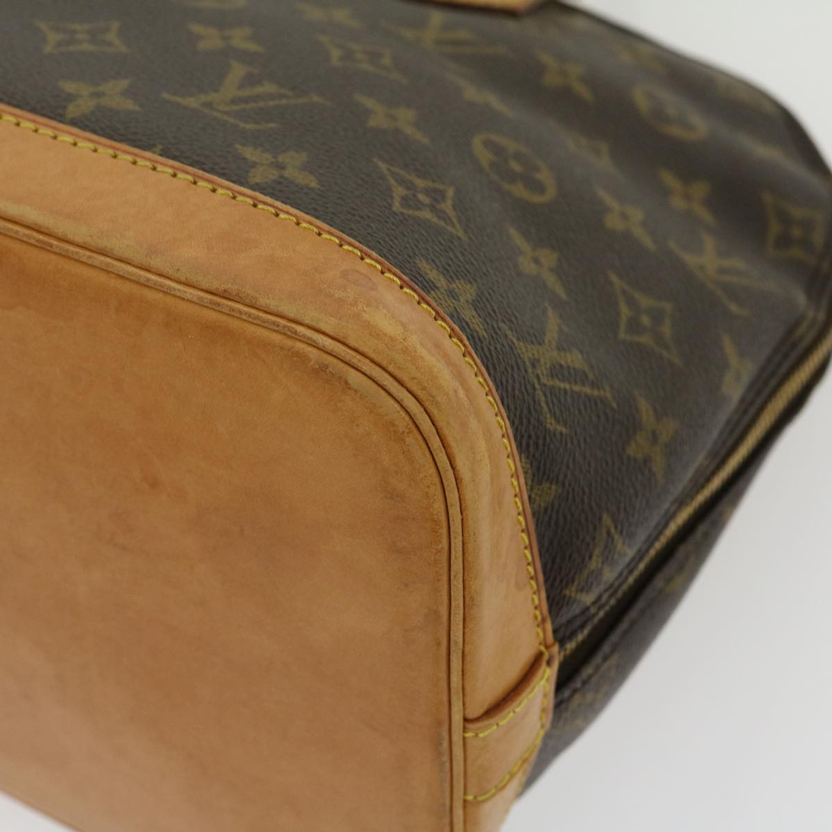 LOUIS VUITTON Monogram Alma Hand Bag M51130 LV Auth 30146