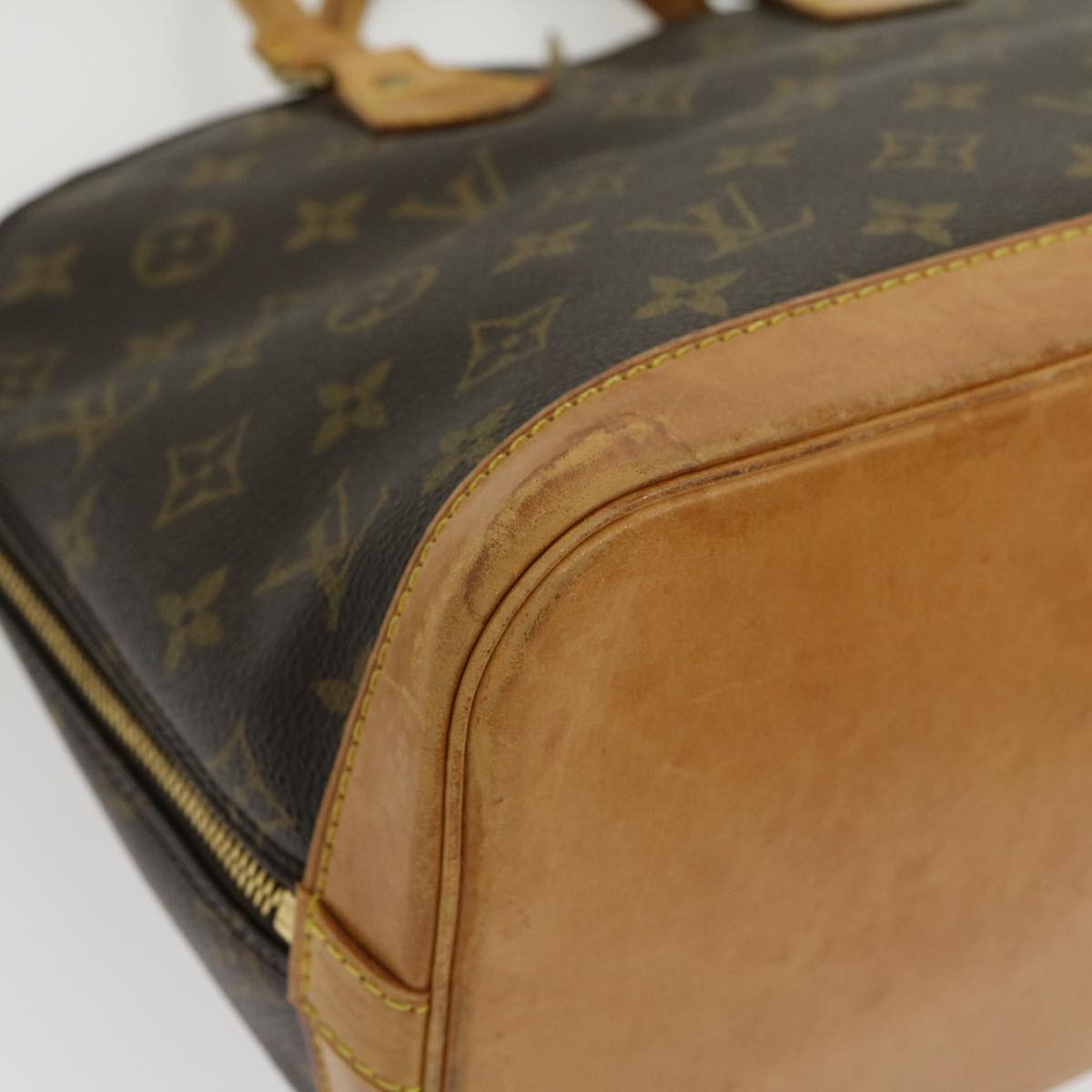 LOUIS VUITTON Monogram Alma Hand Bag M51130 LV Auth 30146