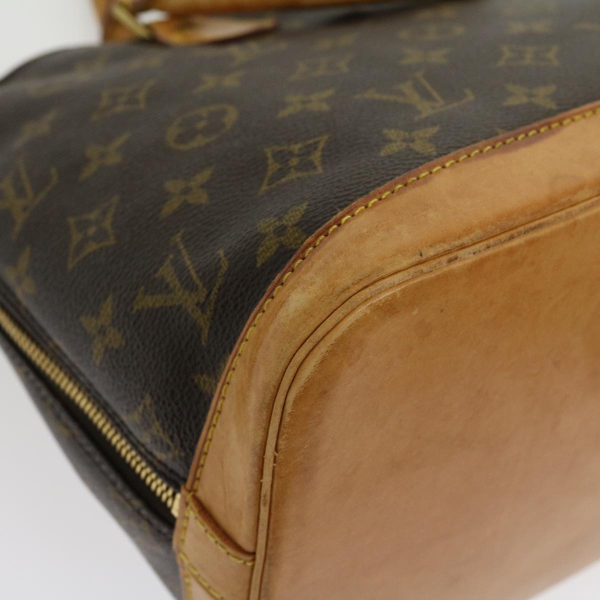 LOUIS VUITTON Monogram Alma Hand Bag M51130 LV Auth 30146